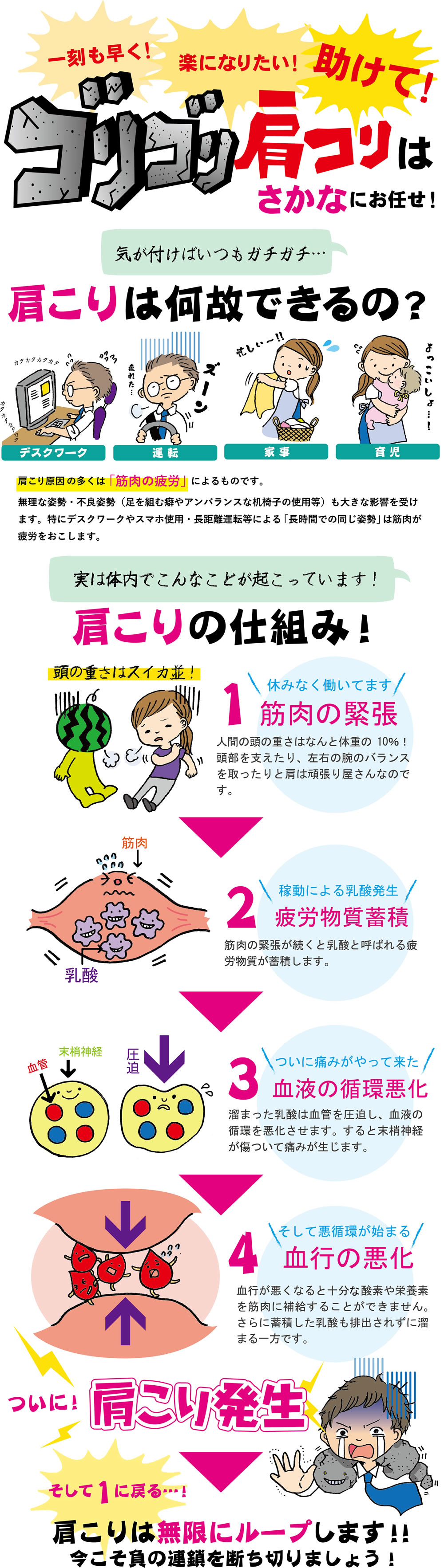 肩こりの仕組み