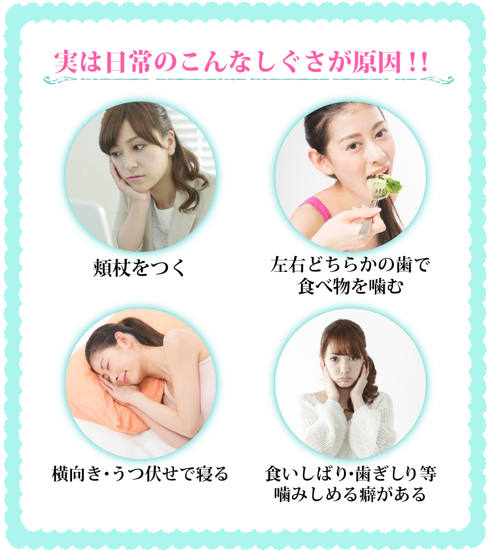 さかな式美顔・小顔矯正